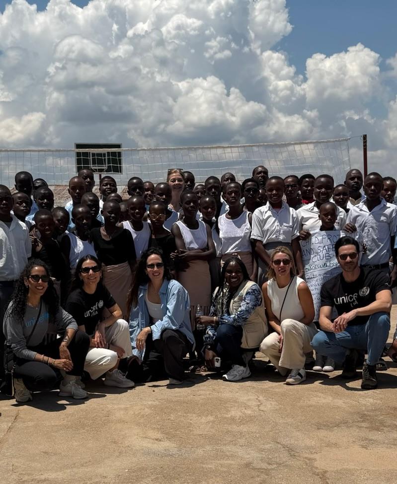 Visit to UNICEF supported elementary school